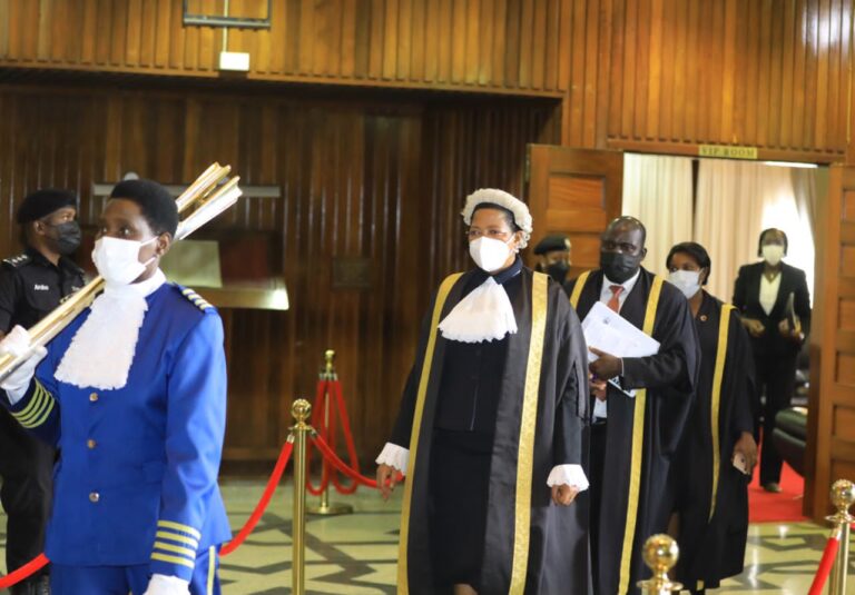 SPEAKER ANITA AMONG TELLS OFF MPS OVER OULANYAH FUND AS HOUSE MOVES TO DEBATE COFFEE REPORT TODAY