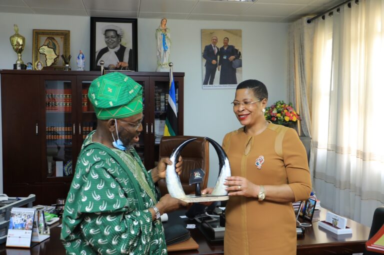 SPEAKER ANITA AMONG, NIGERIAN AMBASSADOR MEET, TELLS WHY AFRICA MUST UNITE