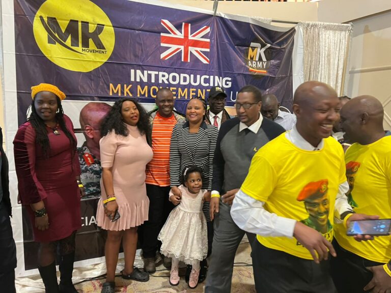 IT’S DONE! HUNDREDS OF UGANDANS IN UK ENDORSE GEN. MUHOOZI FOR PRESIDENT AS BALAAM COMMISSIONS MK MOVEMENT CHAPTER IN LONDON