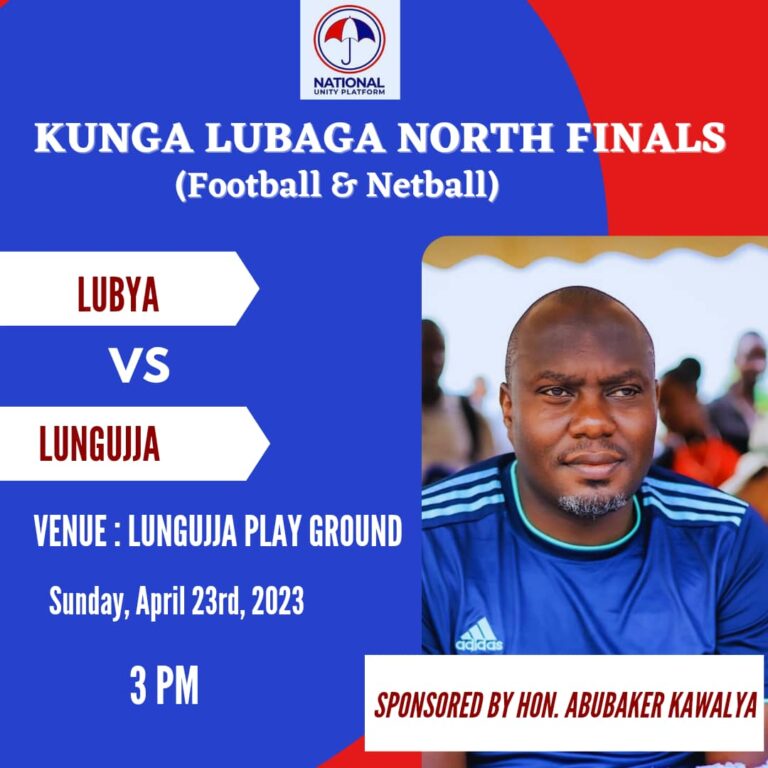 POLICE AGAIN BLOCKS MP KAWALYA EASTER CUP FOOTBALL FINALS, NUP SAYS, THIS IS A PLOT TO DISRUPT KUNGA ACTIVITIES