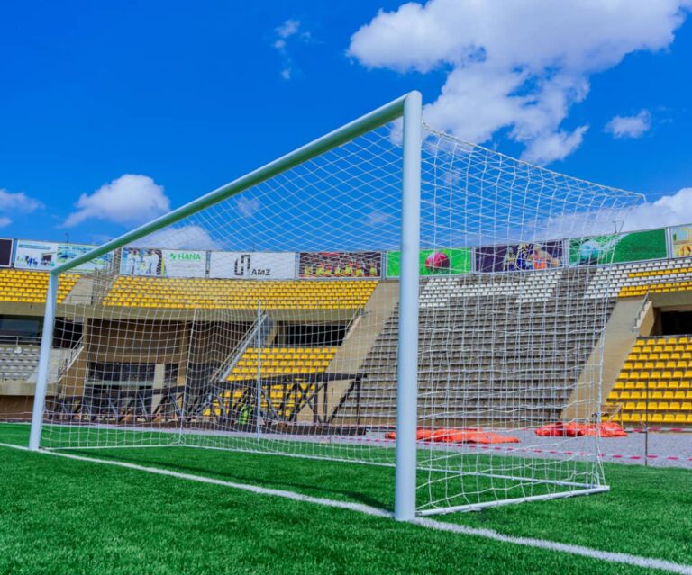 IT’S DONE! HAMIS KIGGUNDU NATIONAL STADIUM – NAKIVUBO GOAL POSTS INSTALLED, READY TO HOST FIFA, CAF & FUFA MATCHES (LATEST PHOTOS)