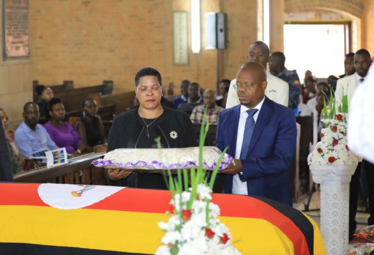 SPEAKER ANITA EULOGIZES FUFA VP DARIUS MUGOYE @ ST. PAUL’S CATHEDRAL NAMIREMBE, URGES LEADERS TO BE MINDFUL ABOUT AN IMPACTFUL LEGACY BEFORE THEY DIE