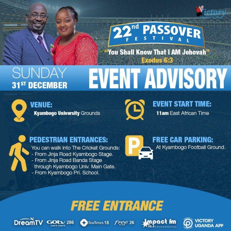 PASSOVER FESTIVAL: WHAT HAPPENED THAT NIGHT PASTOR JOSEPH SERWADDA WRESTLED WITH GOD TO LAUNCH MEGA END OF YEAR PRAYERS 21 YEARS AGO! THE UNTOLD STORY