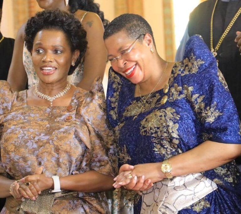 BREAKING! SPEAKER ANITA, DEPUTY TAYEBWA ARRIVE AT BULANGE WITH OVER 100 MPS TO BUY KABAKA’S BIRTHDAY RUN KITS