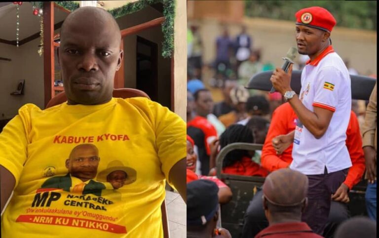 SHOCKING! VIDEO PINNING MUSEVENI’S MINISTER KYOFATOGABYE THREATENING TO KILL POLITICAL OPPONENT LEAKS, AS HE STRUGGLES TO UNSEAT NAKASEKE CENTRAL NUP’S ALLAN MAYANJA SEBUNYA