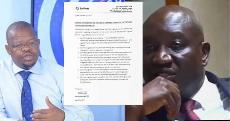 BREAKING @ FUFA: SC VIPERS’ BOSS LAWRENCE MULINDWA DIES IN OWN MOVIE, LEAGUE SPONSORS STARTIMES CLEARS UPL NEW REFORMS, SIDES WITH MAGOGO