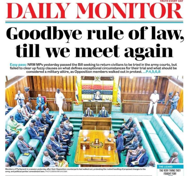 GLOVES OFF! WAR BETWEEN DAILY MONITOR BOSSES AND PRESIDENT MUSEVENI, DEEPENS, STATE HOUSE SPEAKS OUT